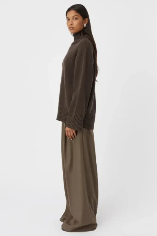 Romeo 2.0 Funnel Neck Chocolate Melange