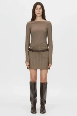 Saint Long Sleeve Top Fawn