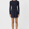 Saphira Pinstripe Skirt