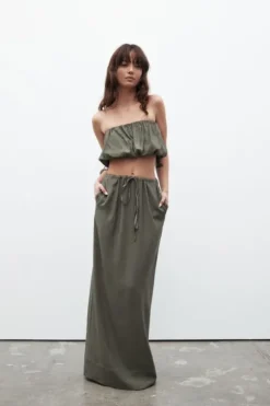 Selena Skirt Slate