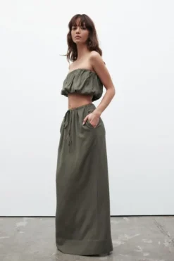 Selena Skirt Slate