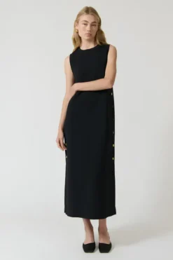 Selena Tunic Long Black