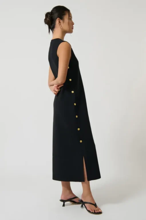 Selena Tunic Long Black