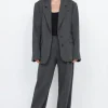 Shae Blazer Charcoal
