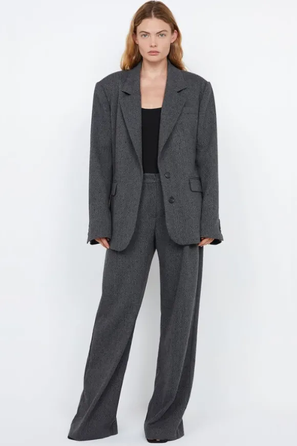 Shae Blazer Charcoal