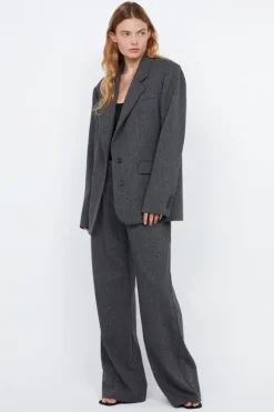 Shae Blazer Charcoal