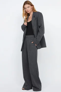 Shae Blazer Charcoal