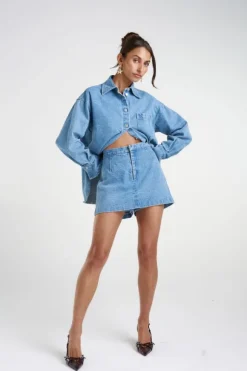 Skort Blue Denim