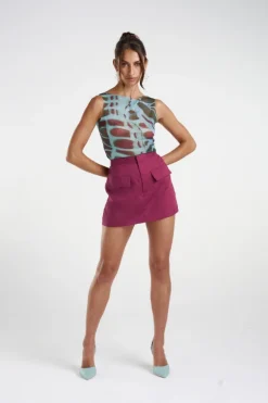 Skort Plum