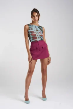 Skort Plum