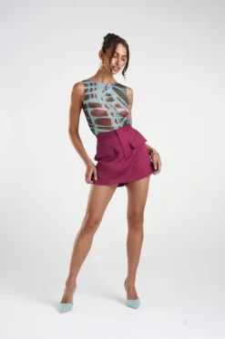 Skort Plum