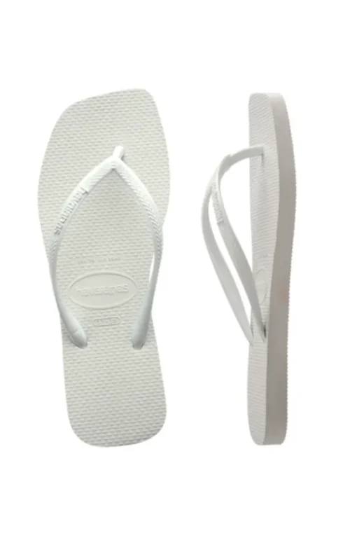Slim Square Solid White