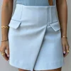 Sneaky Mini Skirt Baby Blue