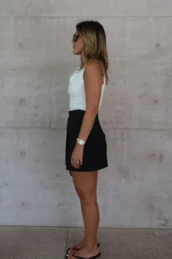Sneaky Mini Skirt Black