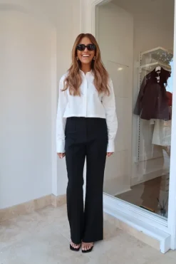 Sol Tailored Pants Black