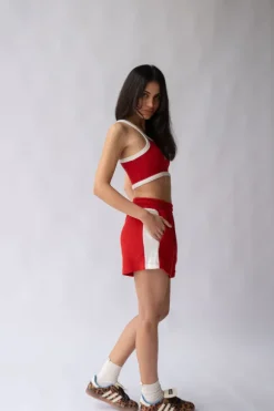 Sportif Short Cherry