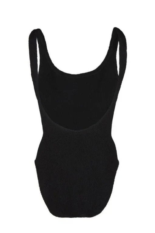 Square Neck Swim Black