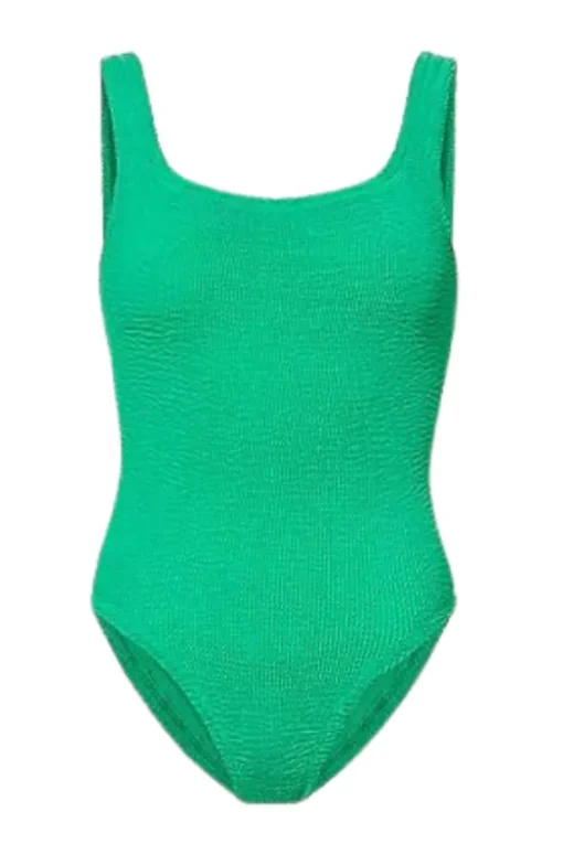 Square Neck Swim Emerald