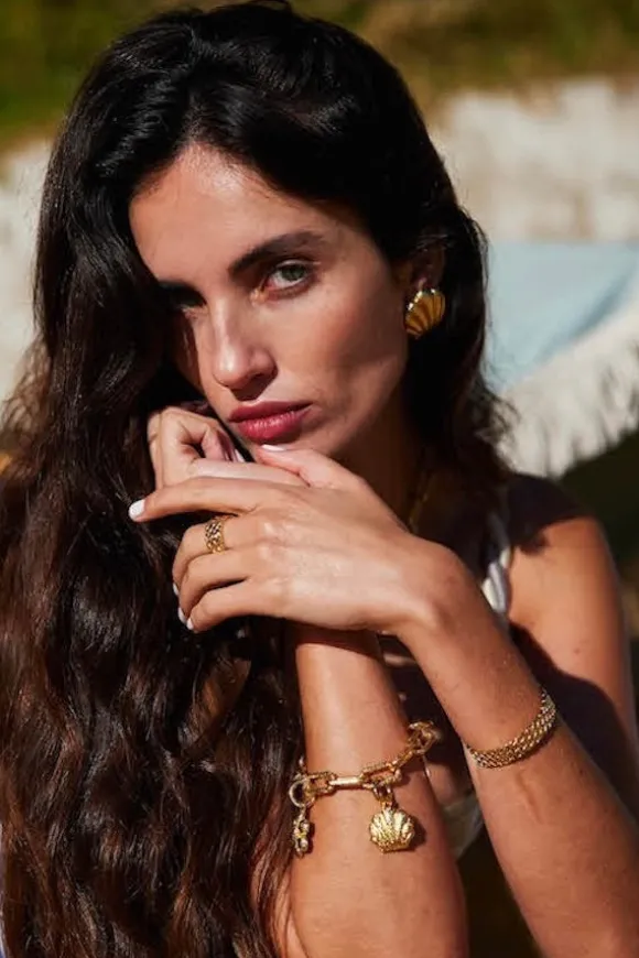 Sunkissed Earrings Fearless Finish Gold