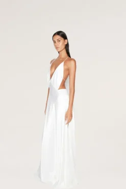 Tash Maxi Dress White