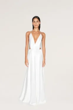 Tash Maxi Dress White