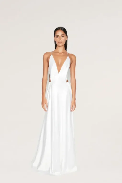 Tash Maxi Dress White