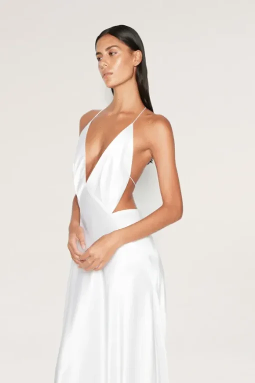 Tash Maxi Dress White