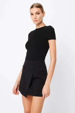 The Bowery Top Black