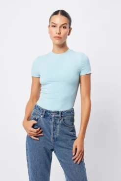The Bowery Top Mist Blue