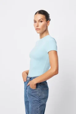 The Bowery Top Mist Blue