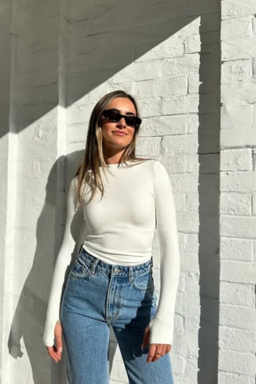 The Brooklyn Top White