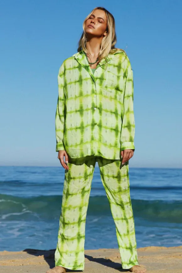 The Leisure Pant Limewash