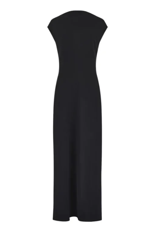 The Ultimate Muse Drape Back Maxi Dress Black