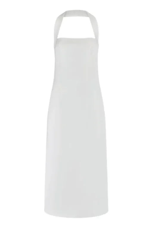 The Ultimate Muse Halter Neck Midi Dress White