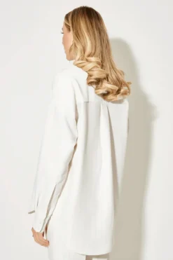 The Ultimate Muse Pin Stripe Shirt Oat