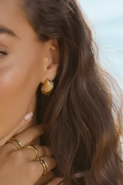Tully Gold Earrings