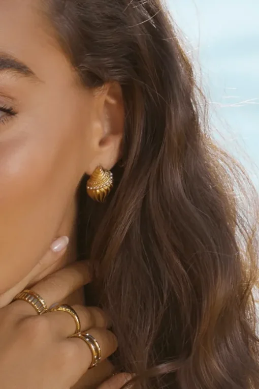 Tully Gold Earrings