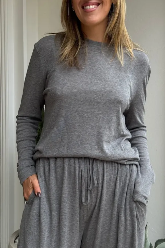 Vetiver Long Sleeve Top Marle