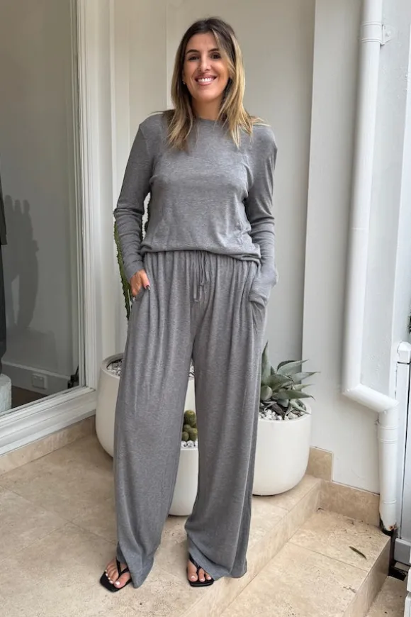 Vetiver Long Sleeve Top Marle