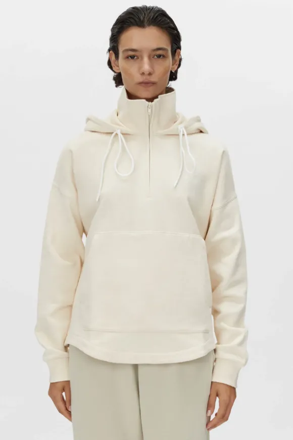 Wade Zip Up Hoodie Linen