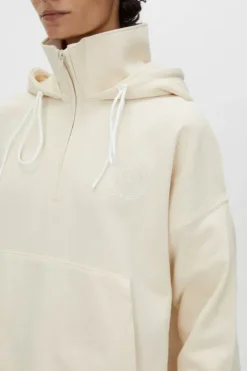 Wade Zip Up Hoodie Linen