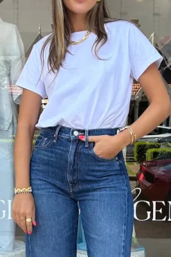 White Tee