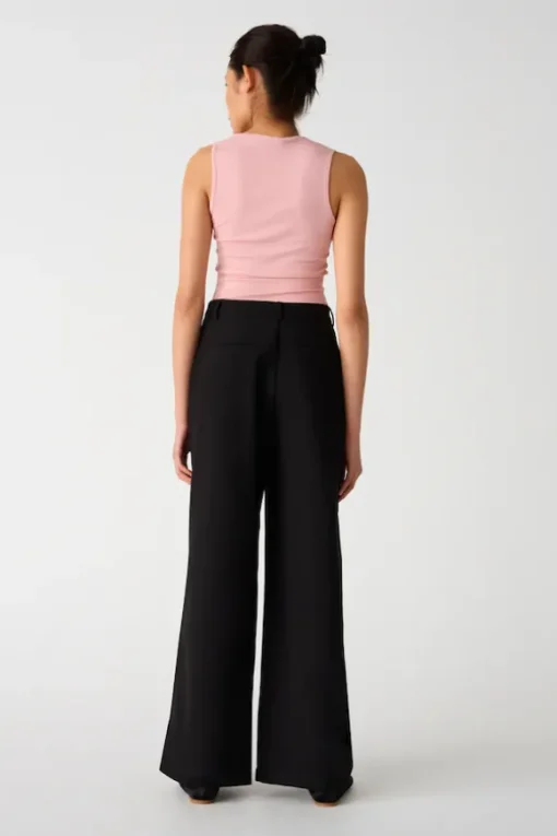 Zane Rib Top Rose Quartz