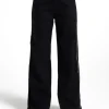 Zip Jeans Black Denim